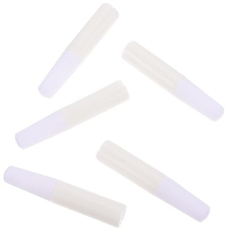 YOSADIER Flüssigkleber 6ml 50 Stück Weißer Bastelkleber Kunststoff Und Starker Selbstgemacht Kleber Für Holz Papier Manuelle Modellarbeiten Mit Kappe