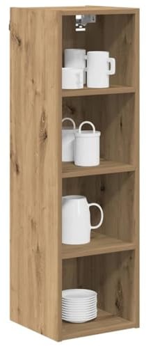 vidaXL Hängeschrank Artisan-Eiche 30 x 29,5 x 100 cm Holzwerkstoff