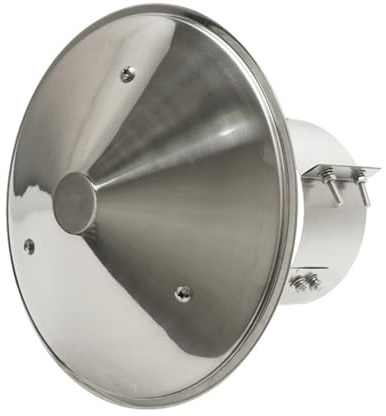 Cubierta de Chimenea Antilluvia Sombrerete Chimenea Antiviento Caperuza Salida Humos de Acero Inoxidable 304, Sombreros para Chimeneas Redonda para Tubos de Estufa(150mm)