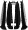Trittbretter Schweller Set Satz für GLC X253 C253 Bj. 15->> Aluminium