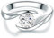Trilani Damen Ring aus 925/- Sterling Silber rhodiniert mit Zirkonia ca. 3,2 mm