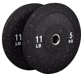 Exersci Crumb Rubber Olympic Bumper Plates (Pair) 5kg -25kg (5)