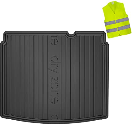 FROGUM DryZone Gummimatte Ganzjährige Praktische Auto Kofferraummatte Kofferraumwanne passend für Jeep Compass II ab 2016 | Hohe Kante | Robust und langlebig