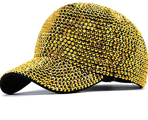 Baseball Cap Damen Basecap Kappe Herren Unisex Mütze Hut Baseballkappe Luxus Pailletten Strass Perle Diamanten Für Frauen Sommer Hut Hip Hop Hut Party Club Cap
