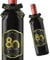 Giftota 2 etiquetas para botellas de cumpleaños y lazos de regalo, etiquetas de vino personalizadas, autoadhesivas para vino espumoso y vino espumoso, decoración de 80 cumpleaños, regalo de cumpleaños