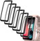 Hianjoo 6 Piezas Protector Pantalla Compatible con Huawei Band 9 / Band 8, Premium Cobertura Completa Film Láminas [Resistente a Rayones] [Anti-Shatter] Compatible con Huawei Band 8 / Band 9