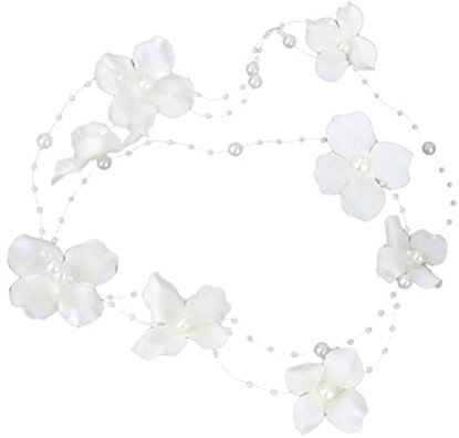 Pinza De Pelo De Flores Diadema De Tela Perlada Boda Pétalos Novia