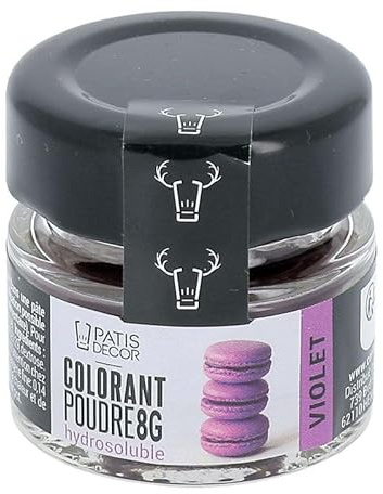 Colorant poudre hydrosoluble violet 8 g