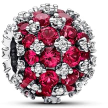 Pandora Moments Charms, funkelndes Pavé, rund