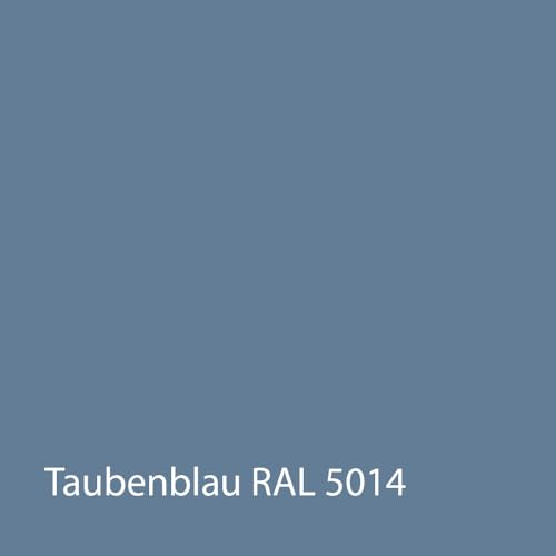 JOWO-CHEMIE Wetterschutzfarbe Holzfarbe Zaunfarbe Gartenfarbe auf Hölzer aller Art (Taubenblau RAL 5014, 2,5kg)