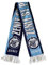 Generic Zenit St. Petersburg Schal | Das Original Fußball Fanschal, Himmelblau mit schwarzem und weißem Rand, Large