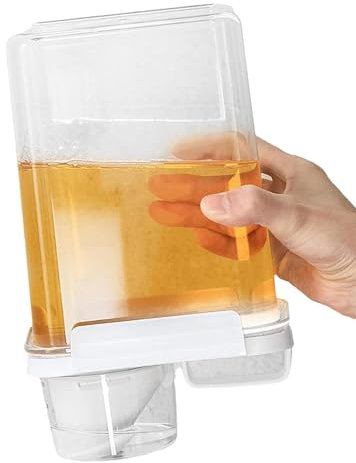 NGUMMS Bouteille de détergent à lessive, distributeur de détergent à lessive | Distributeur d'assouplissant,Récipient de détergent à lessive liquide transparent résistant à l'humidité, tasse à mesurer