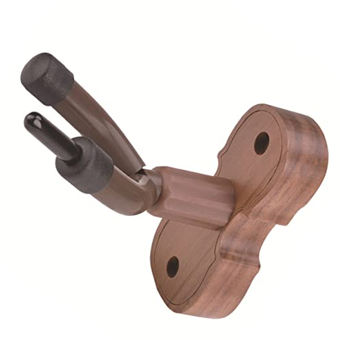 FUNOMOCYA Wandhalter Für Geige Mit Haken Musikinstrumenten-wandständer Aus Hochwertigen Materialien Platzsparende Aufbewahrung Für Violine Schutzoberfläche Gegen Rutschen Und Kratzer Einfach