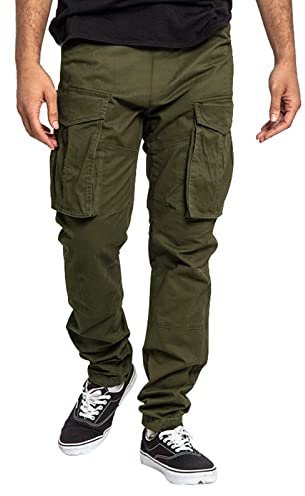 SRZYMJ Cargohose Herren Arbeitshose Herren Radhose Herren Kurz Gepolstert MTB Hose Herren Elegant 3 4 Hose Herren Basketball Hose AG Herrenhosen Herren Gepolstert Kurz M
