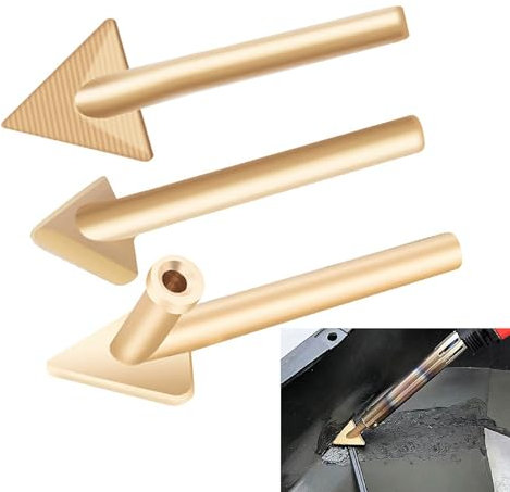 Hayaww 3 pcs Jeu de Pointes de Fer à Souder, kit de soudage en plastique, Panne à Souder, Jeu de Pannes de Rechange pour Station de Soudage, Outils de Soudage En Plastique, Tête de Soudage