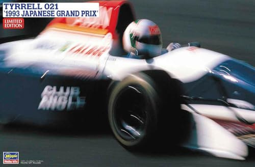 Hasegawa 620738-1/24 Tyrell 021, 1993 Japanese Grand Prix - Maßstab 1:24