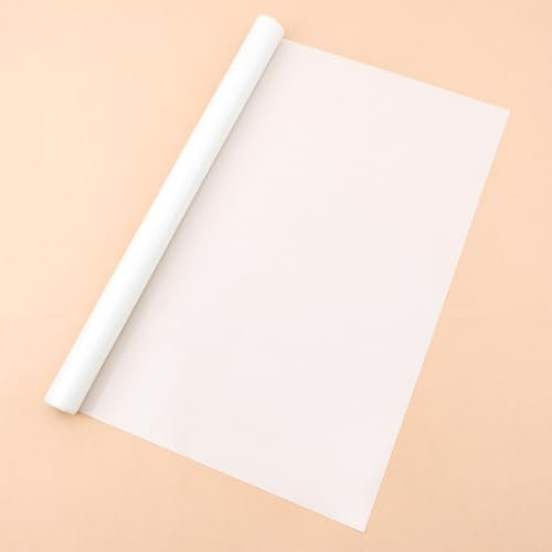 100 x 50 cm Silikonmatten zum Basteln, durchscheinend, schneidbar, große Medien-Griffmatte, hitzebeständig, rutschfest, Bastelmatte zum Mischen von Tinte, Stempeln, Schablonieren, Schmuck, Epoxidharz,