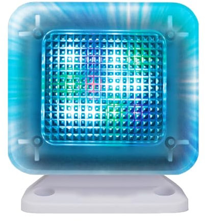 Fake TV Simulator, LED TV Simulator Home Security Anti-Burglar Equipment, Dusk Sensor/Built-in Light Source Sensor, for Use When There is No One at Home
