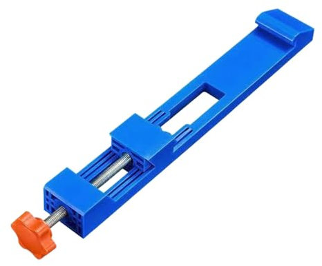 Nybhyjka Guía de base ajustable para máquina de corte, guía de sierra ajustable para sierra circular, riel guía de artesanía de madera para profesionales y entusiastas de la carpintería
