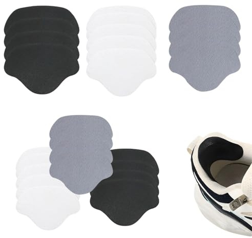 12 Paar Selbstklebende Schuh-Fersenreparatur Patches - Hochwertige Fersenschutz-Pads Für Sportschuhe, Lederschuhe & High Heels