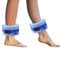 JYCRA Schaumstoff-Schwimmmanschetten, Wasser-Aerobic, Schwimmring, Fitness-Übungs-Set, Knöchel, Arme, Gürtel mit Schnellverschluss-Schnalle für Schwimm-Fitness-Training, 2 Stück, blau
