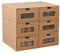 Romancemit Aufbewahrungsbox für Schuhe, Schuhe aus Karton, stapelbar, faltbar, für Zuhause, große Schuhe