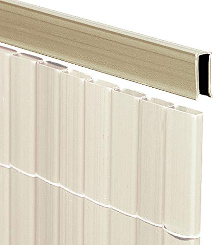 Videx-U-Profil für Sichtschutzmatte Rügen, lärche, 150cm (Lieferung: 2 x 75cm)