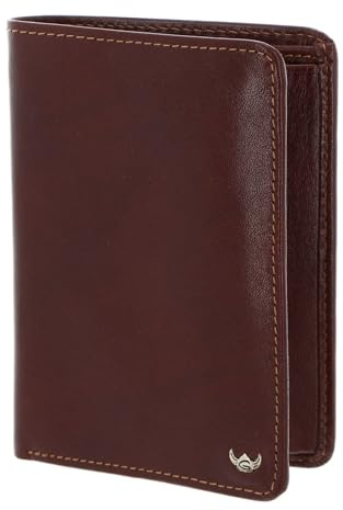 Golden Head Leder Geldbörse Colorado RFID Protect Kombischeintasche 1286 Tabacco braun