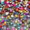 320 Stücke Nähen auf Strass Glas Kristalle Acryl Edelsteine mit Loch Silber Prong Einstellung Flatback Klaue Mix Form Mix Größe für DIY Handwerk Kleid Kleidung Schuhe Tasche Dekorationen