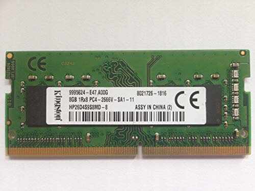 Kingston HP26D4S9S8MD-8 - CL19 DDR4 8GB 2666MHz SODIMM RAM