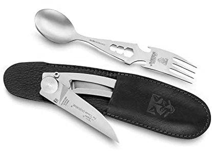 Claude Dozorme Couteau de poche acier inoxydable - 8.90.221.91