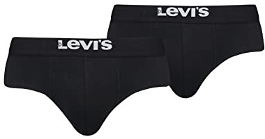 Levi's Brief, Biancheria intima Uomo, Sostenibile Nero, M