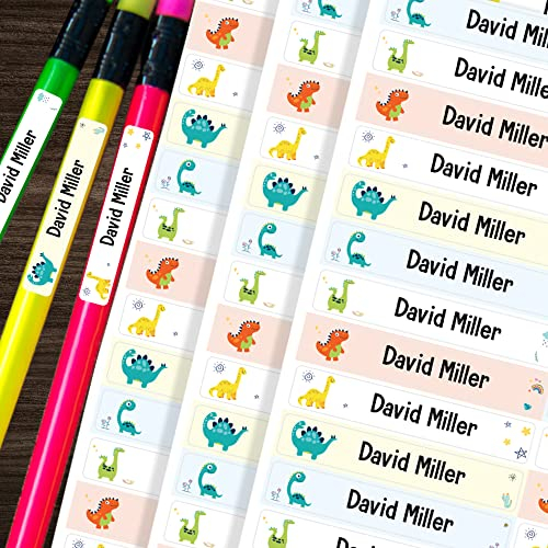 60 x Label Clothes Name Sticker No Sew Sticky Labels for Clothes and Waterproof Name Labels Stick on Name Tags Packwith®