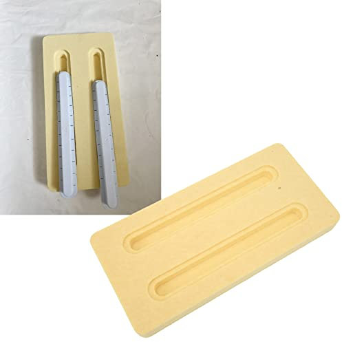 CaCaCook Surf-Foil-Rail-Rillenhalter, Hydrofoil-Mount-Track-Box-Basis, PVC, UV-beständig, Leichter Surf-Foil-Rail-Rillenhalter Zum Surfen