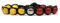 clorophilla. Armband Fußball Teams Serie A Fan verstellbar aus Steinen und Stahl – Herren Damen und Kinder – robust und hochwertig – Schmuck Geschenk Fußballfans, Taglia unica, Baumwolle
