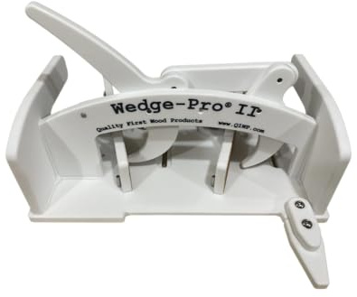 Wedge-Pro II Segmented Woodturning Sled, Dual-Fence Table Saw Jig