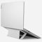 MOFT Laptop Stand for Desk, Adhesive Laptop Stand with Open Design for Heat Dissipation, 2 Adjustable Viewing Angles, Foldable Portable Computer Stand Compatible with 11-16 Laptops, Misty Cove