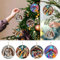 Decorazioni natalizie Albero Decorazione di Natale Piatto Albero di Natale Stile Retro Decorazione della Casa Ornamenti Auto per il Partito Appeso Decorazione di Natale Ornamenti Regali di Festa