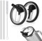 2 Couvercle Etanche pour Stanley Cup 40 oz, Couvercle Gourde pour Stanley, Couvercles de Remplacement Anti-Fuite avec 2 Pailles et 1 Brosse de Nettoyage (Noir+)