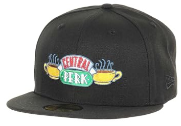 New Era Central Perk Friends Schwarz 59Fifty Basecap - 7-12