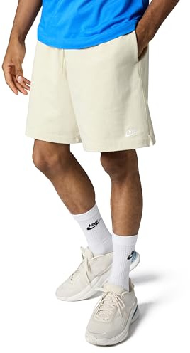 Nike Club Herren-Strick-Shorts, Lt Khaki/White, FQ4359-229, 3XL