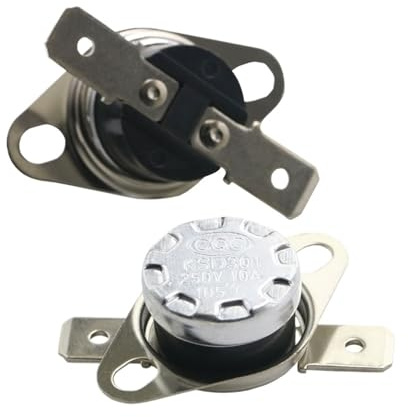 1PCS Normalement Ouvert KSD301 10A 250V 40-80 Degrés Normalement Fermé KSD-301 Interrupteur De Température Thermostat Capteur 50 60 100(45 degree,Normally Open)