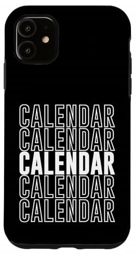 Calendar Case for iPhone 11