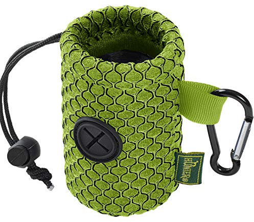 HUNTER Kotbeutelspender Hilo, zur praktischen Aufbewahrung von Hundekotbeuteln Farbe Limette, Größe one-Size