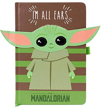 Pyramid International Star Wars: The Mandalorian - Taccuino formato A5, motivo: I'm All Ears, prodotto ufficiale