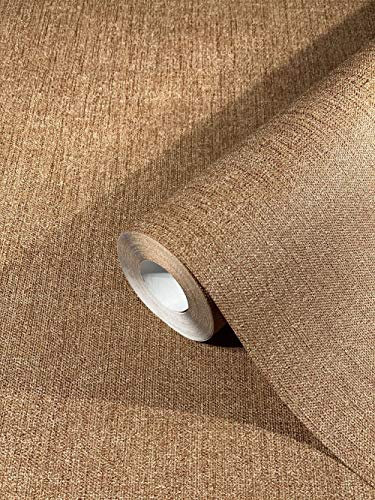 marburg Bronze Uni SCHÖNER WOHNEN-Kollektion Serie Tessile für Schlafzimmer Wohnzimmer oder Küche Made in Germany Premium Qualität 10 05x0 53m Vliestapete 32708 Schöner Wohnen New Spirit