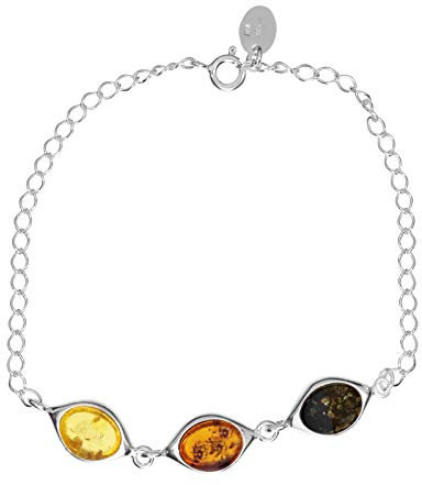 Armband - Canissa - Silber 925/000 - Bernstein