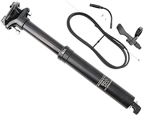 Fahrrad Dropper Sattelstütze, MTB Hydraulische Erwachsene Teleskopsattelstütze, 30,9/31,6mm Höhenverstellbare Aluminiumlegierung für Fahrrad MTB BMX, 395mm /345mm Länge
