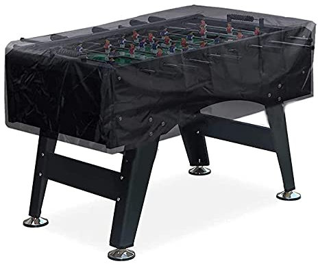 Kickertisch Tischkicker-Abdeckung aus 420D Oxford-Gewebe wasserdicht UV- und staubabweisend Tischfußball-Abdeckung 160 x 115 x 50 cm