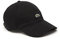 Lacoste Herren Cap RK0491, Männer Schirmmütze,Visor Cap,Oben offen,Tennis,Golf,Regular Fit,Schwarz,TU (Einheitsgröße)